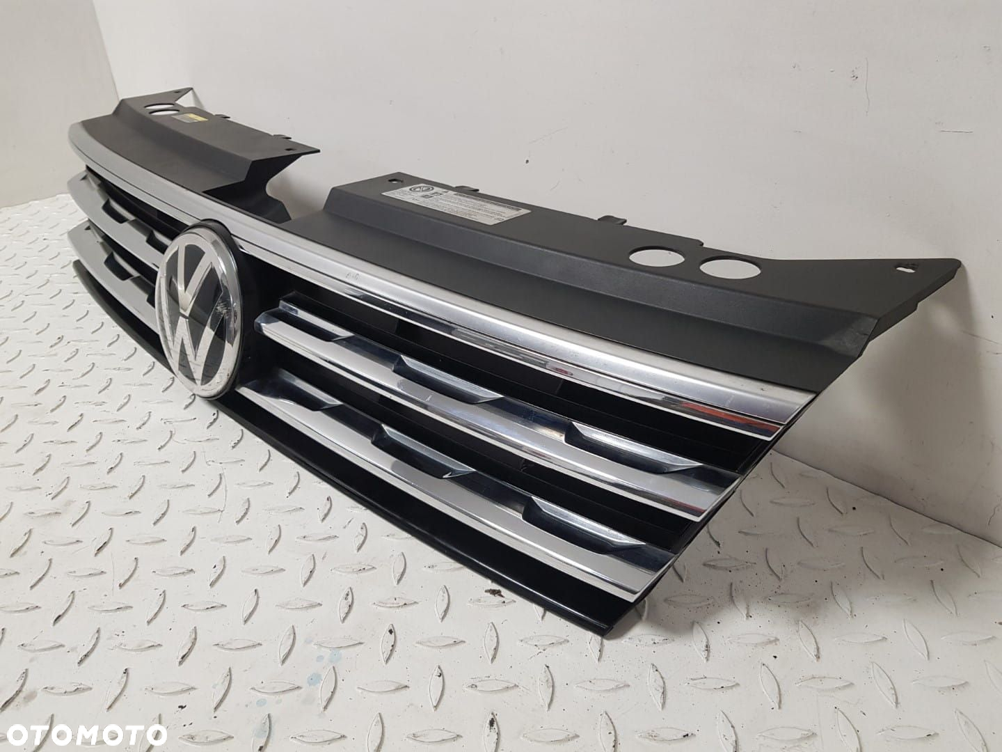VW TIGUAN  2 II R-LINE 5NA 16-20r GRILL ATRAPA CHŁODNICY POD RADAR CHROM 5NA853653B - 4