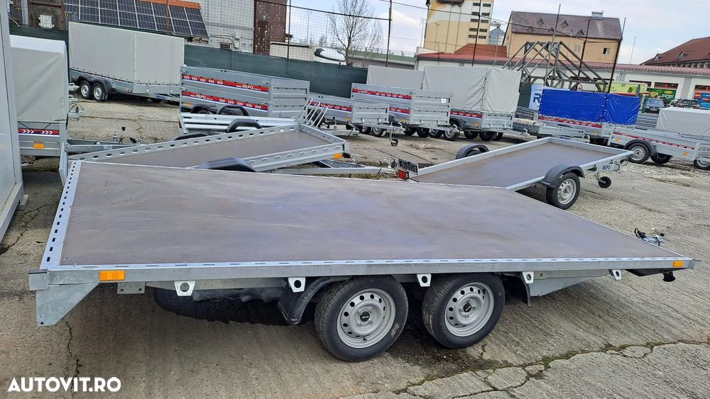 REPO Remorca 750 kg 2 Axe Repo 410x210 cm Tip Platforma - 3