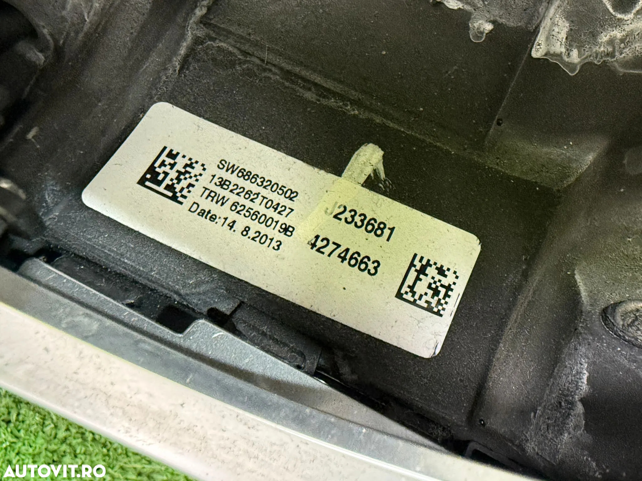VOLAN PIELE (2 BUC.) BMW 320D F30 F31 F34 SERIA 3 2.0 DIESEL 2012 COD OEM 32302230186 2011-2019 - 6