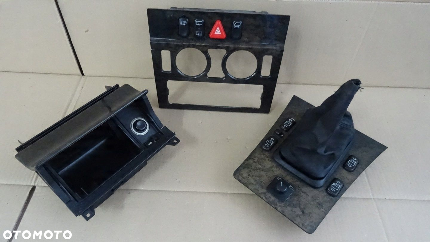 MERCEDES W210 SCHOWEK RAMKA PANEL SZYB KOMPLET - 2