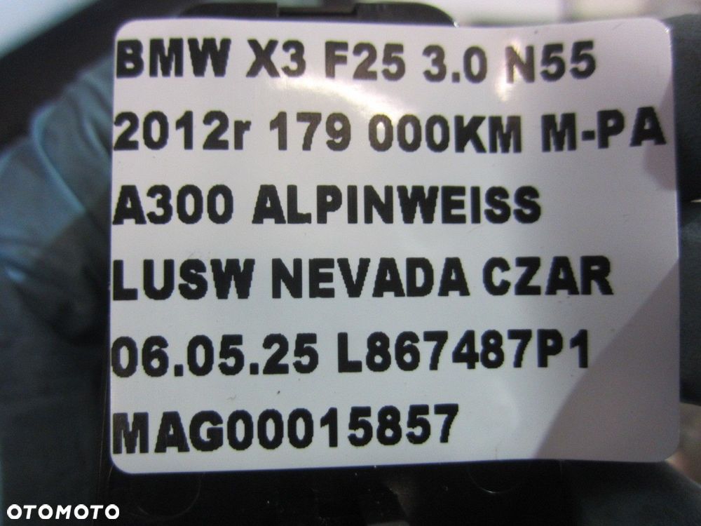 BMW X3 F25 F06 F07 F10 61319208111 PANEL PRZEŁĄCZNIK SZYB 61319362107 - 10