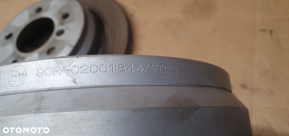 Tarcze hamulcowe tył tylne klocki BMW X1 E84 2.0D - 13