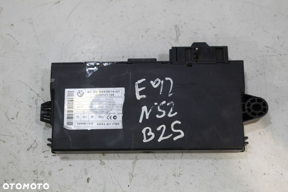 ZESTAW STARTOWY CAS BMW E92 N52B25 2.5B 7567362 6943814 - 3