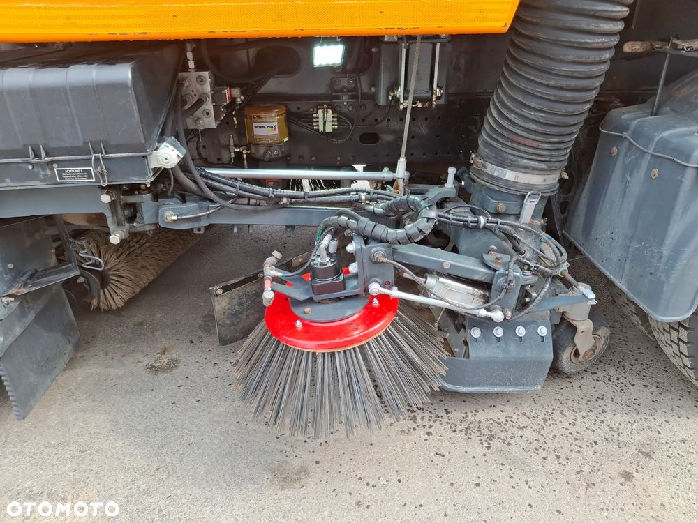 MAN TGM 18.250 Zamiatarka Kupper Weisser BROCK 2 Silniki Euro 5 Odchwaszczarka Szczotki L/R Szczotka Przednia EUnited PM10 Kamery - 5