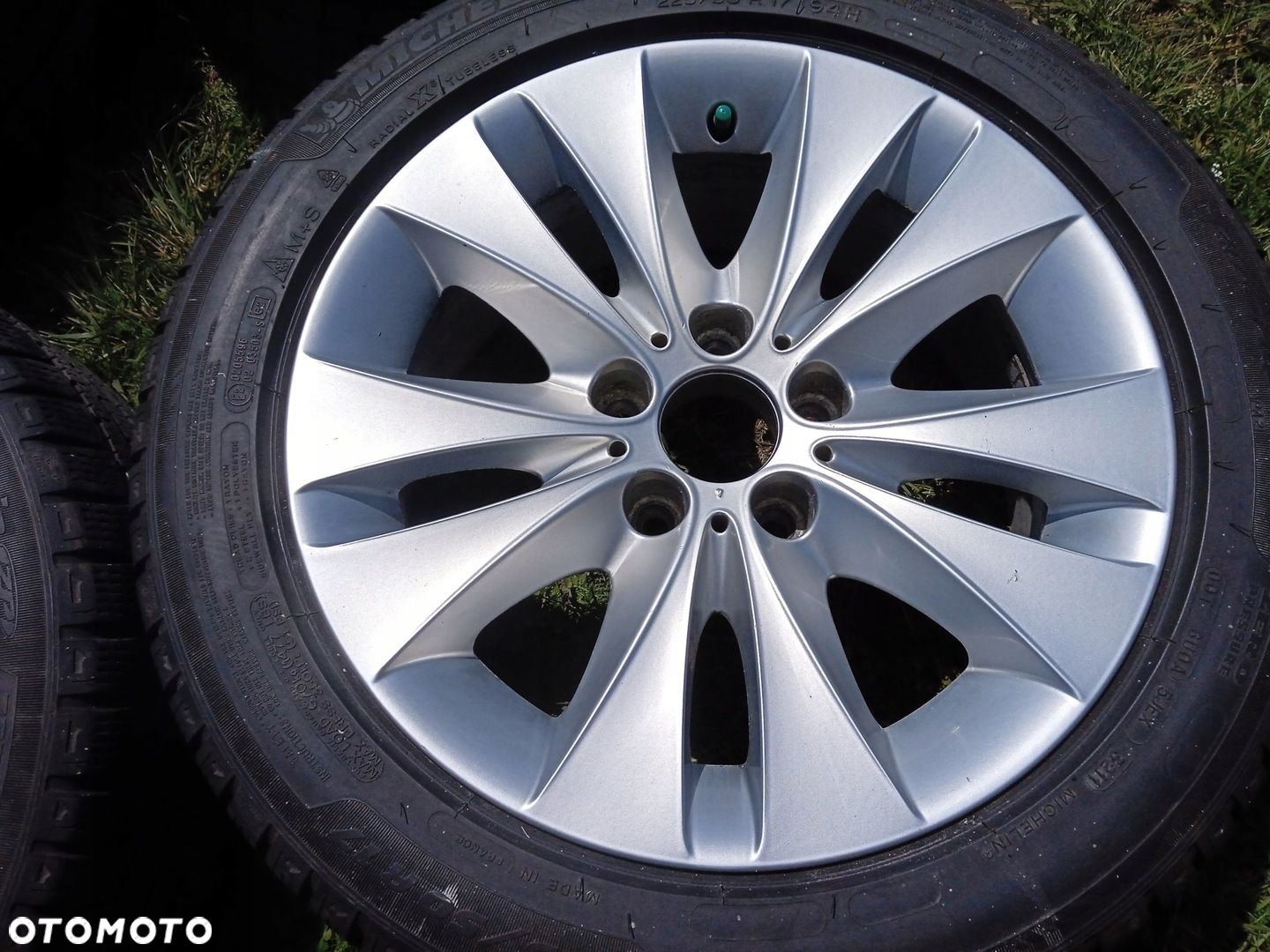 felgi aluminiowe 5x120 BMW 5 3 7 E34 E60 e61 E90 E91 7x16 et20 opony - 3