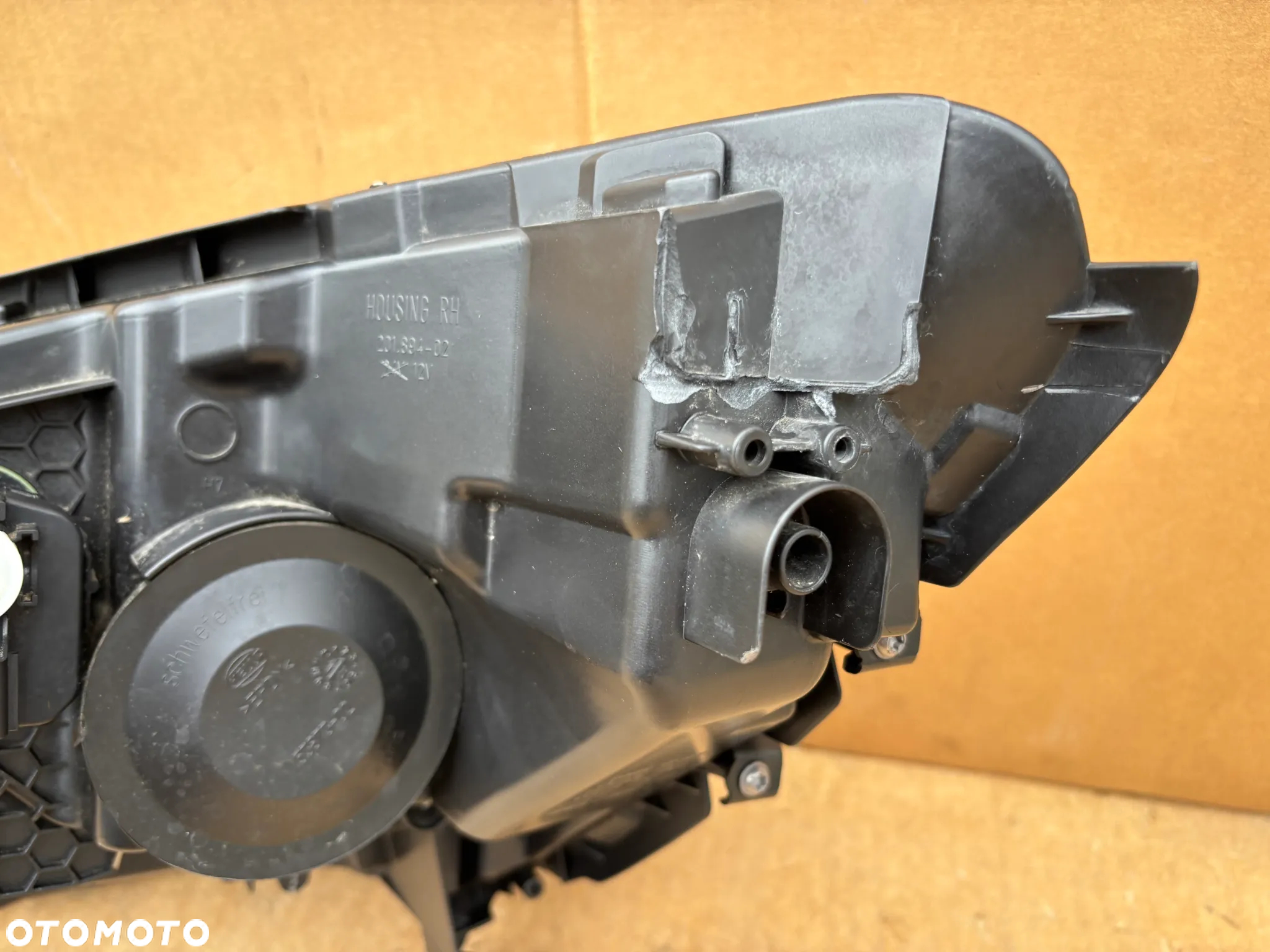 Oryginalna Lampa Przednia Prawa Renault Scenic IV 4 260101685R H7 Led Europejska - 8