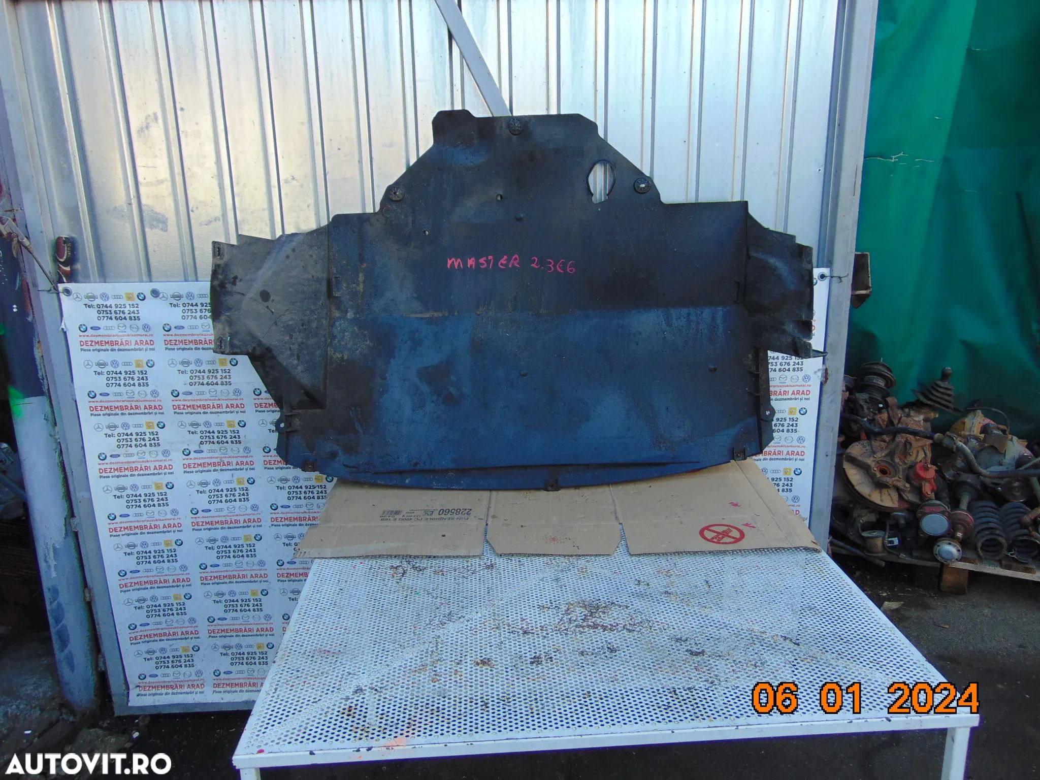 Scut motor Renault Master dupa 2018 Opel Movano cod 758903761r - 1