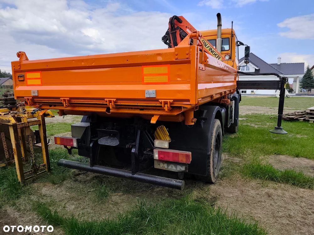 MAN TGA 18.360 wywrotka Żuraw Palfinger 4x4 - 3