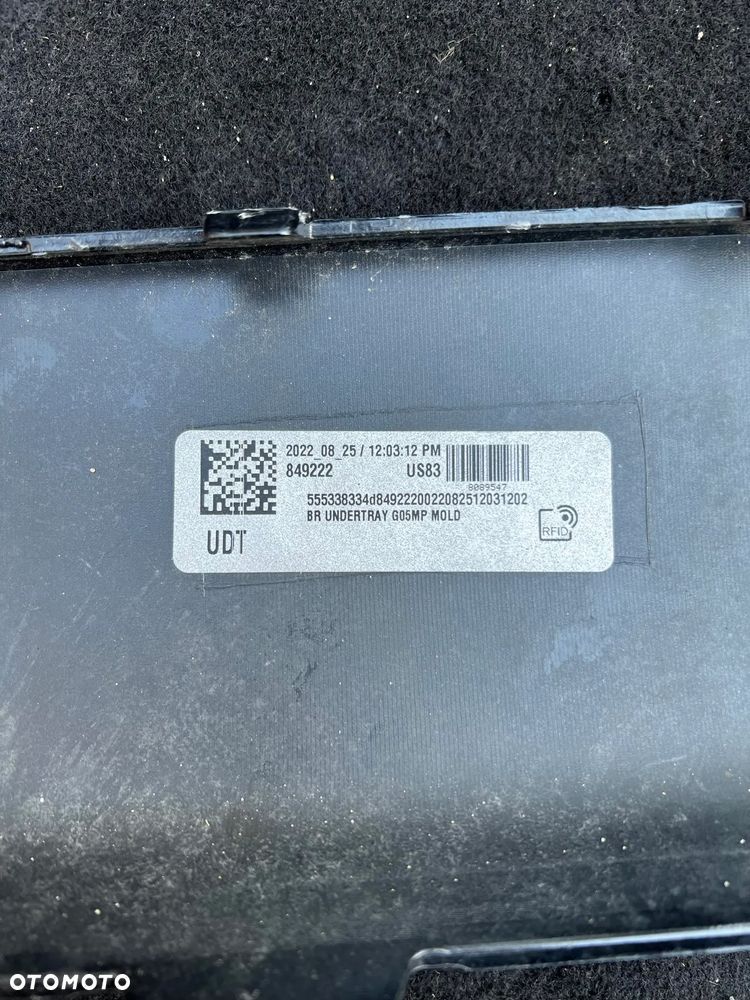 BMW X5 G05 M-PAKIET - LISTWA ZDERZAKA DYFUZOR TYŁ - 8089547 - 6