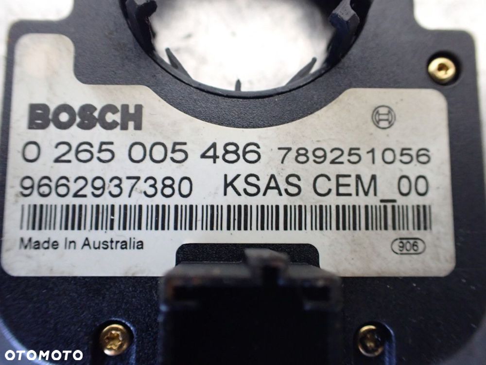 CZUJNIK KĄTA SKRĘTU CITROEN C4 PICASSO LIFT 1.6HDI 9662937380 - 2