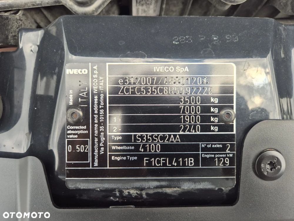 Iveco Daily❗35S18❗3.0L❗Hi-Matic ❗7-Osobowy❗ Najdłuższy❗L4H2❗Unikat - 18