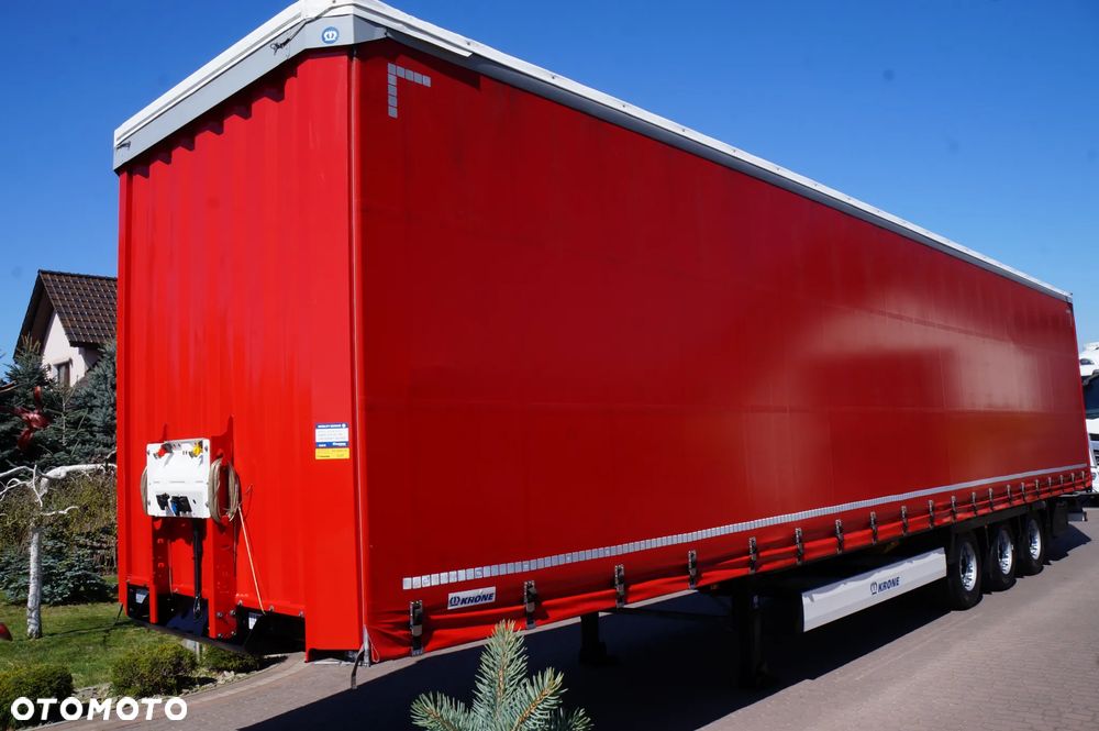 Krone MEGA FIRANKA OŚ PODNOSZONA DACH PODNOSZONY OPONY 95% - 2