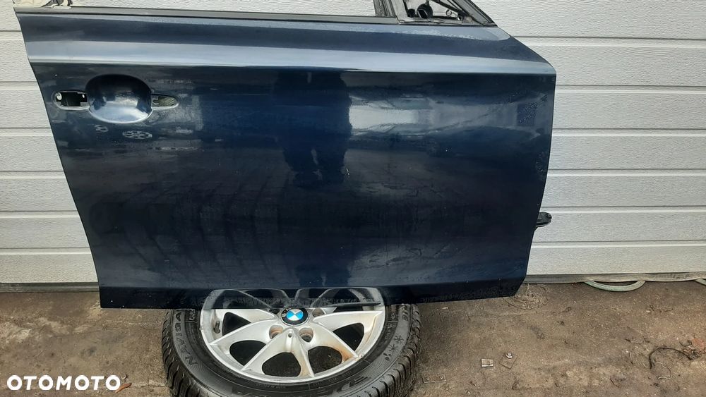 BMW 1 E87 DRZWI PRZÓD PRAWE  MONACOBLAU METALLIC - 1