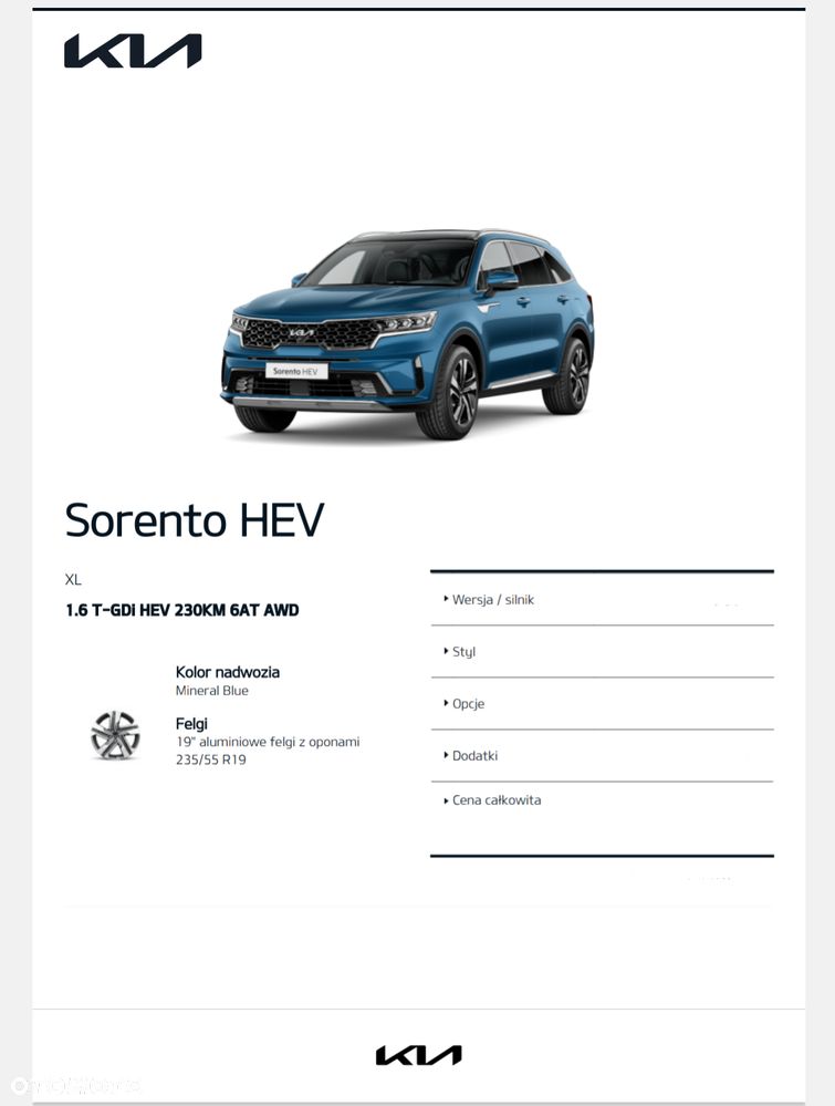 Kia Sorento 1.6 T-GDI HEV XL 4WD 7os - 17
