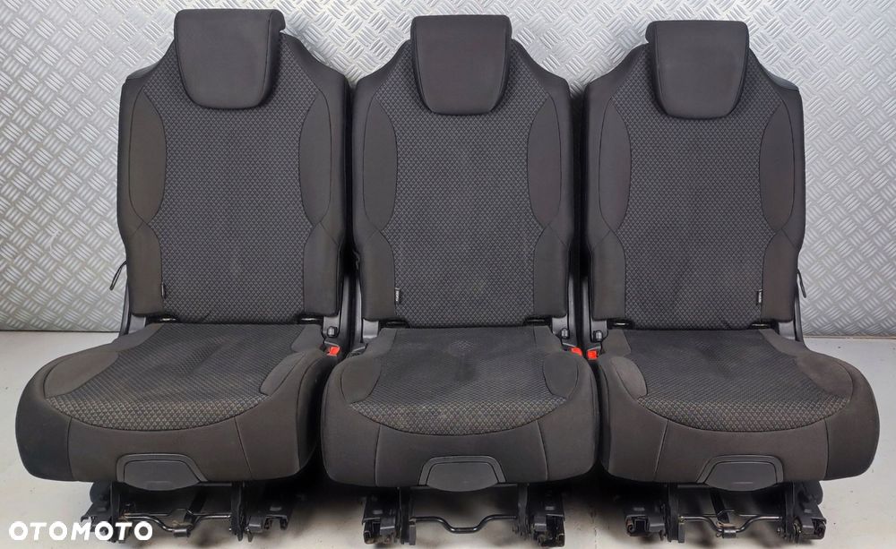 fotel fotele tylne lewy prawy środkowy CITROEN C4 GRAND PICASSO I 1 06- - 1