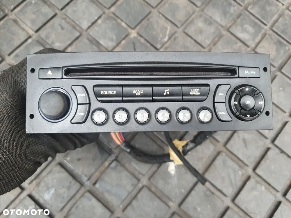 Radioodtwarzacz Citroen Jumpy II 96639628XT PEUGEOT 207 - 1