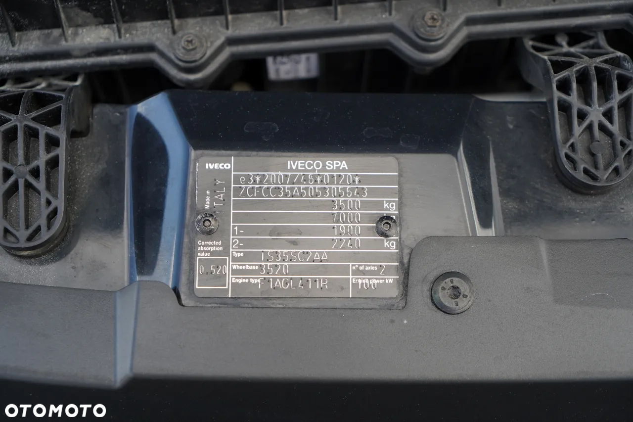 Iveco DAILY 35-140 /  BLASZAK / MOBILNY WARSZTAT / PRZETWORNICA /  SPROWADZONY / PO KONTRAKCIE SERWISOWYM - 37