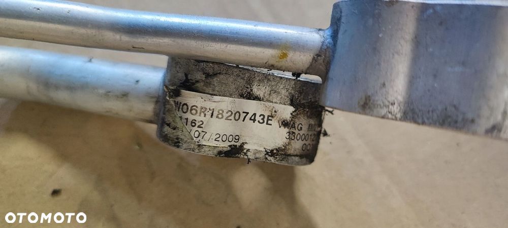 VW POLO V 6R 09-14r. RURKI PRZEWODY KLIMATYZACJI KOMPLET 1.2 BENZYNA - 3