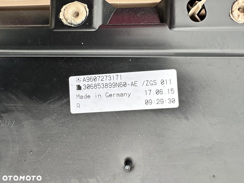 Tapicerka Mercedes AROSC ANTOS A9607273171 - 2