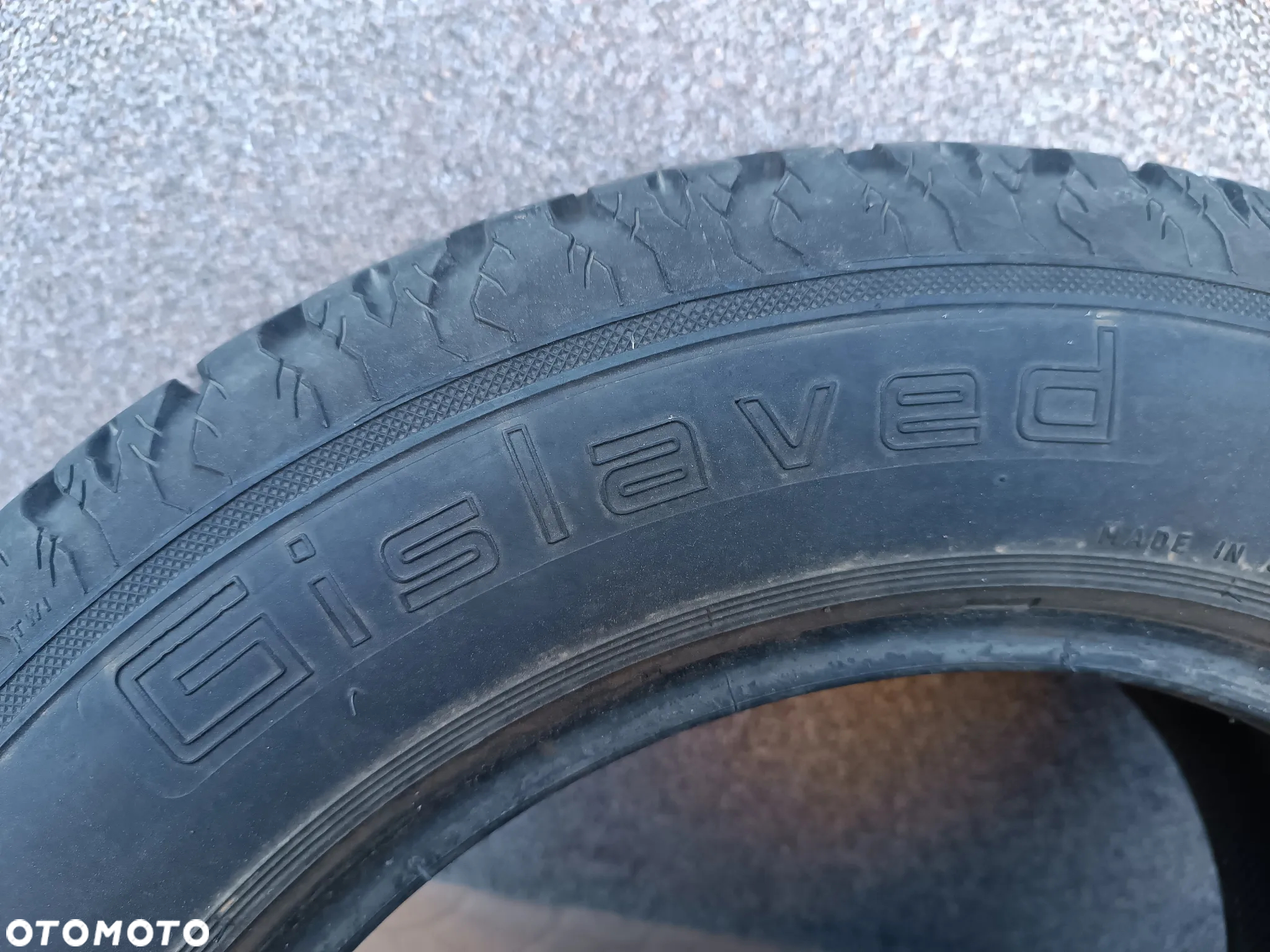 Komplet (4 sztuki) opony używane 15" Gislaved Frost 65T 195/65/15 195/65r15 , terenowe ? - 3