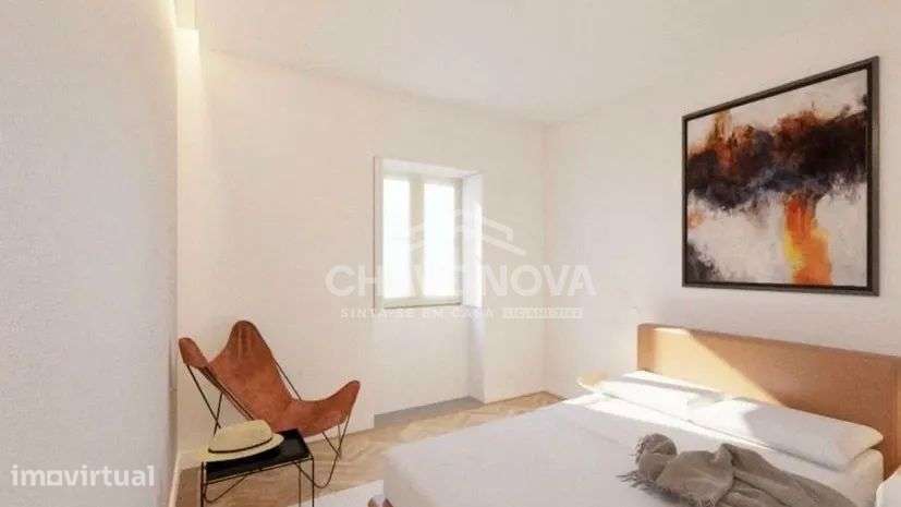 Moradia T1+1 Renovada com Terraço no Coração de Mafamude - Grande imagem: 4/16