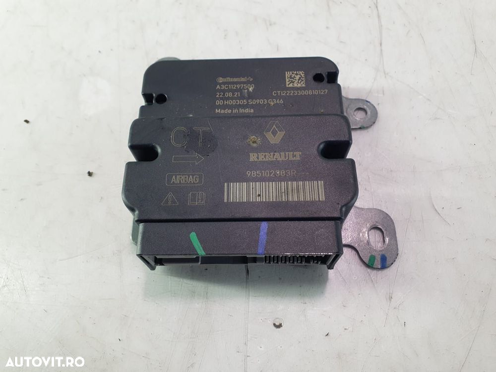 Modul airbag 985102383R Dacia Spring 1 [1st facelift] [2022 - 2024] 4 - 2