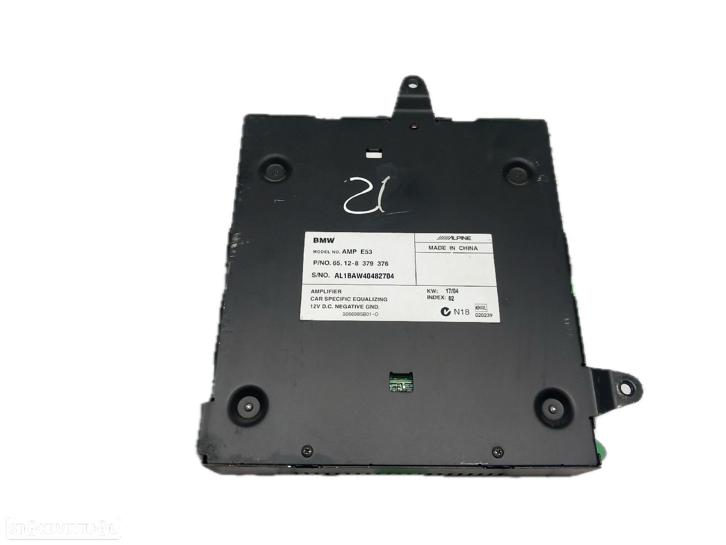 Módulo Som / Amplificador / Rádio Bmw X5 (E53) - 2