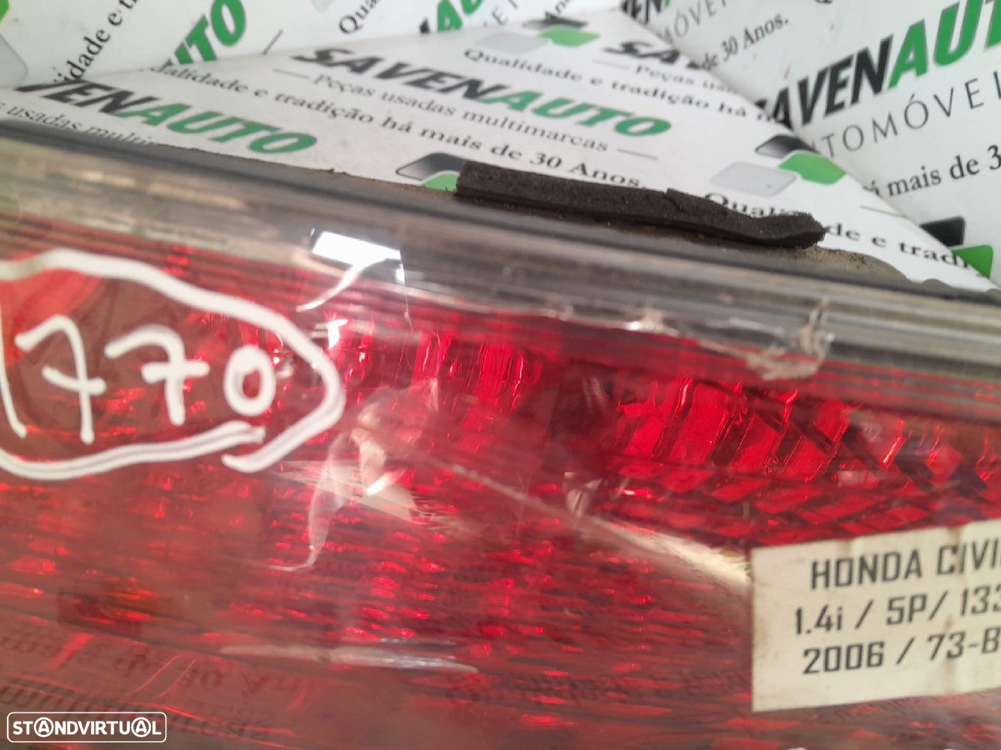 Farolim Mala Dto Honda Civic Viii Hatchback (Fn, Fk) - 2