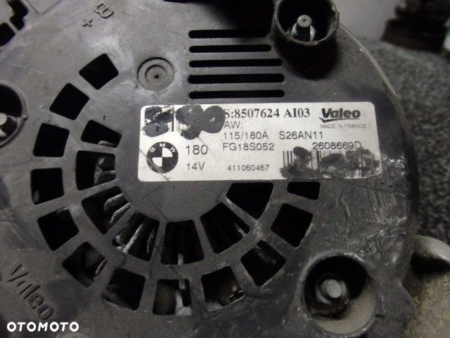 BMW E90 E91 F10 F20 F30 N47 2.OD ALTERNATOR 8507624 RAF-AUTO CZĘŚCI BMW - 3