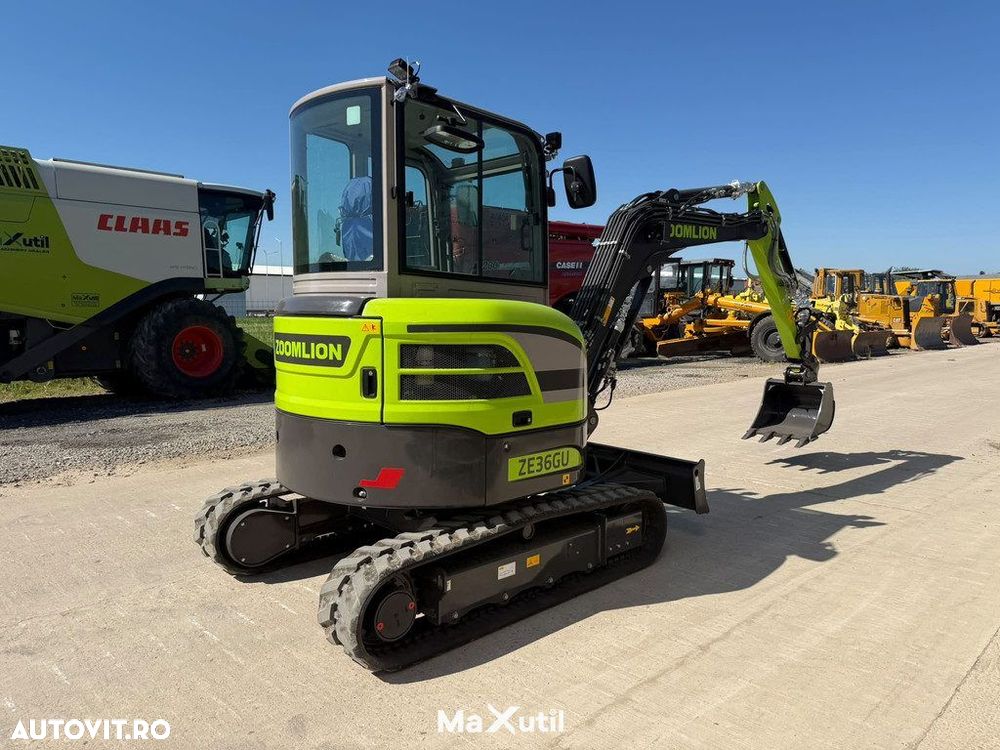 Zoomlion ZE36GU Miniexcavator - 4