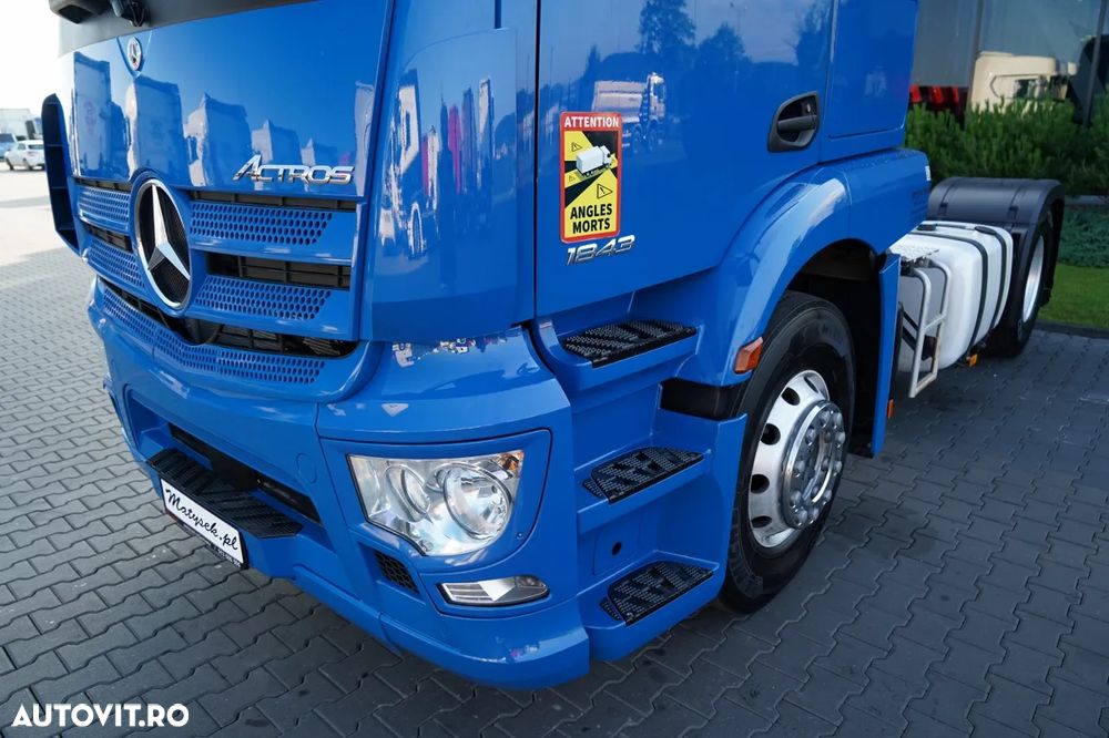 Mercedes-Benz ACTROS 1843 / FULL ADR / JANTE DIN ALIAJ / EURO 6 / CONTRACT DE REPARAȚIE POST-SERVICE / IMPORTAT - 11