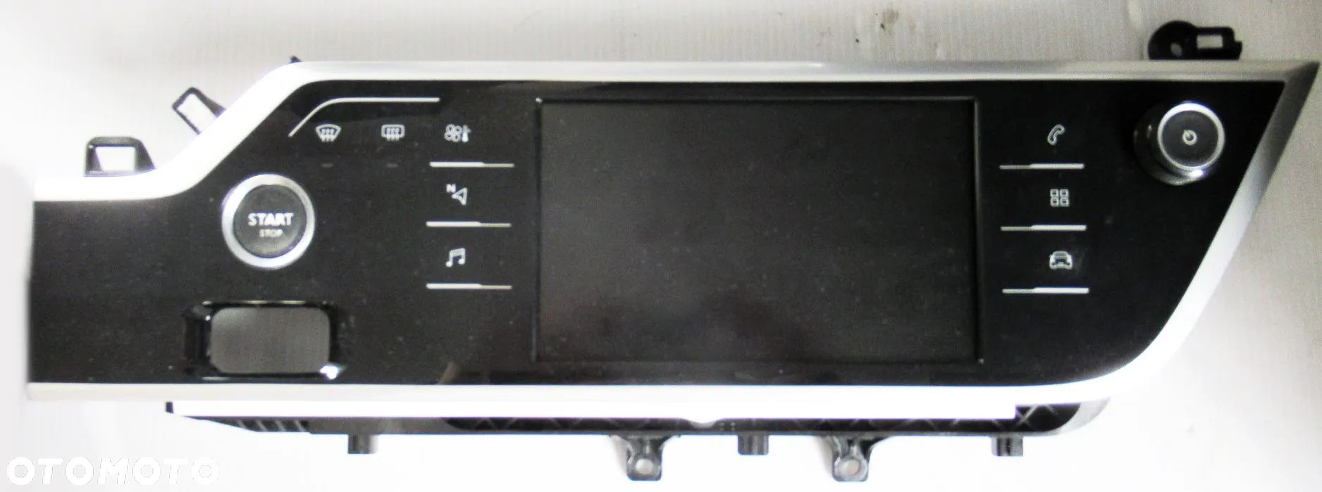 CITROEN C4 II GRAND PICASSO RADIO EKRAN DEKOR OSŁONA PANEL WYŚWIETLACZ 9825029380 - 1