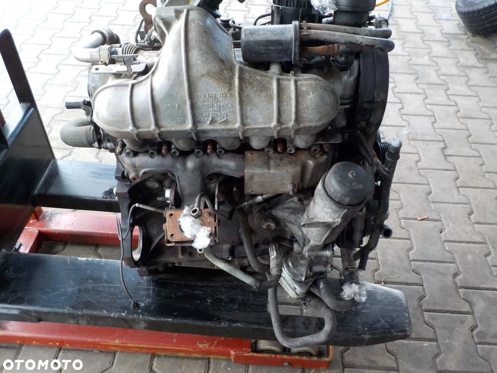 VW CRAFTER 2.5 TDI SILNIK BJL BJK BJM SPRAWDZONY + WTRYSKI KOMPLET - 7