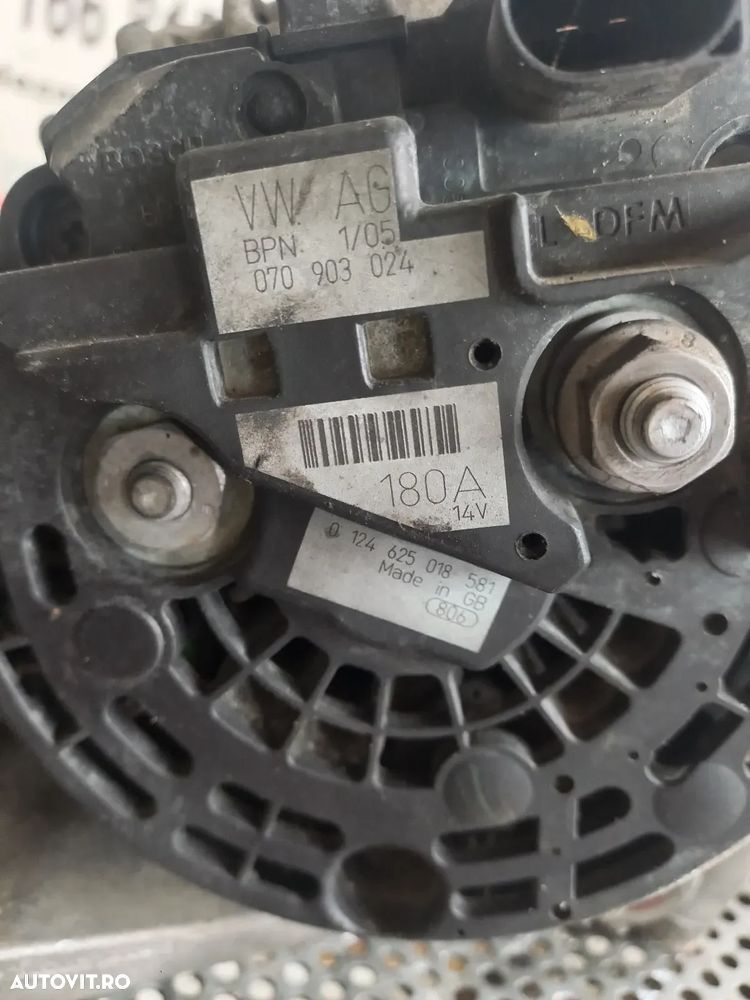Alternator Vw Touareg Transporter T5 2.5 Tdi An 2004-2005-2006-2007-2008-2009 Cod - 7