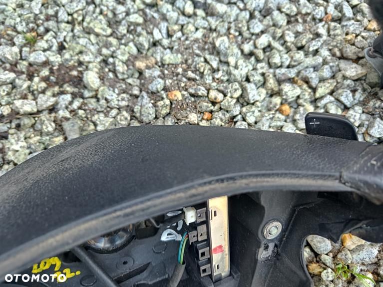 MERCEDES W209 CLK W211 LIFT W219 CLS KIEROWNICA AMG CZARNA SKÓRZANA ŁOPATKI - 14