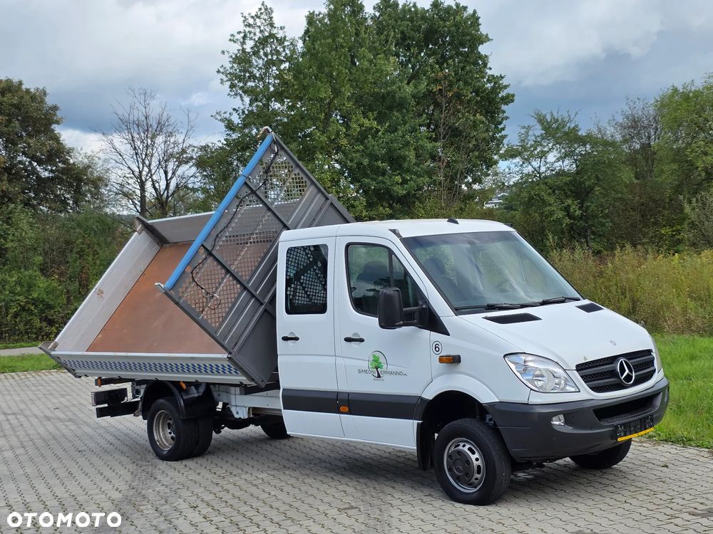 Mercedes-Benz Sprinter 416 CDI 4x4 ! Doka/Dubel Kabina Wywrotka 3.70 M /Kiper 3-Stronny ! Klima ! Automat  ! - 7
