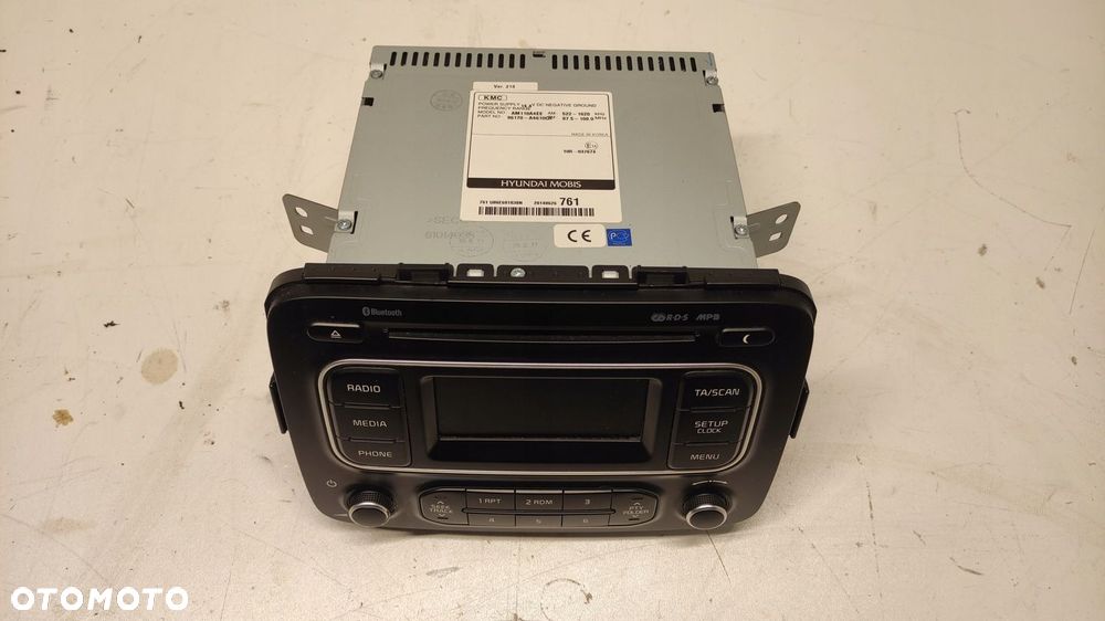 KIA CARENS IV RADIOODTWARZACZ BLUETOOTH MP3 96170-A4610CA 13-18 - 1