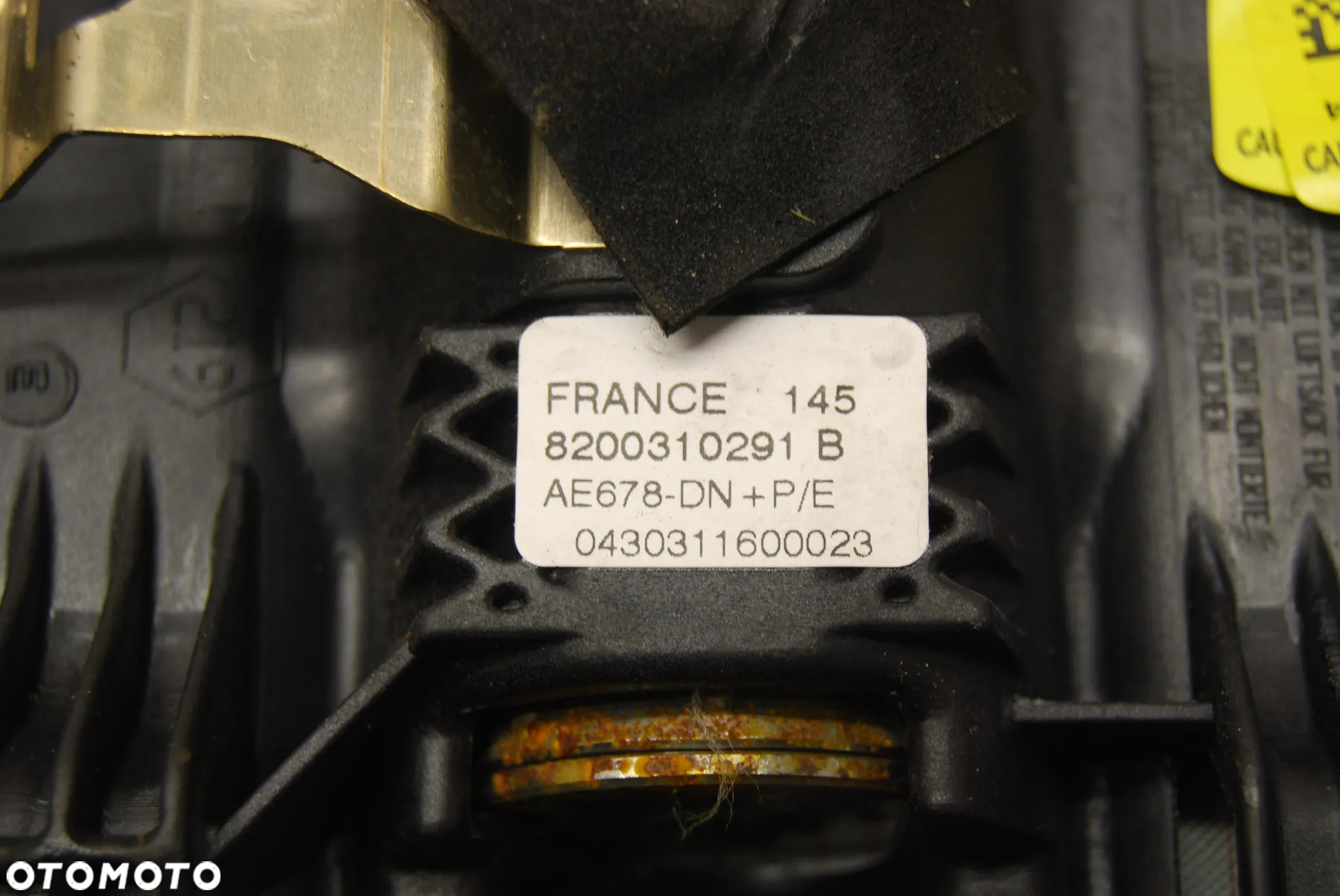PODUSZKA POWIETRZNA KIEROWCY 8200310291B RENAULT MEGANE SCENIC II - 3