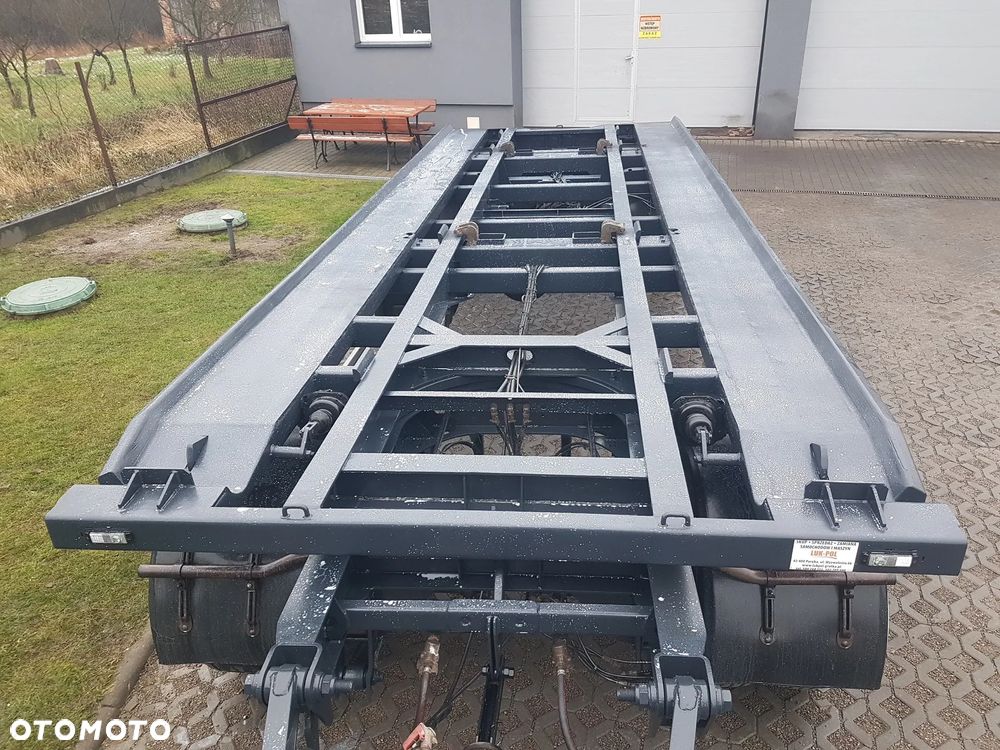 Zaslaw D-659 DO KONTENERÓW HAKOWCA POD KONTENERY 2 OSIE BLIŹNIAKI RESORY MEILLER - 6