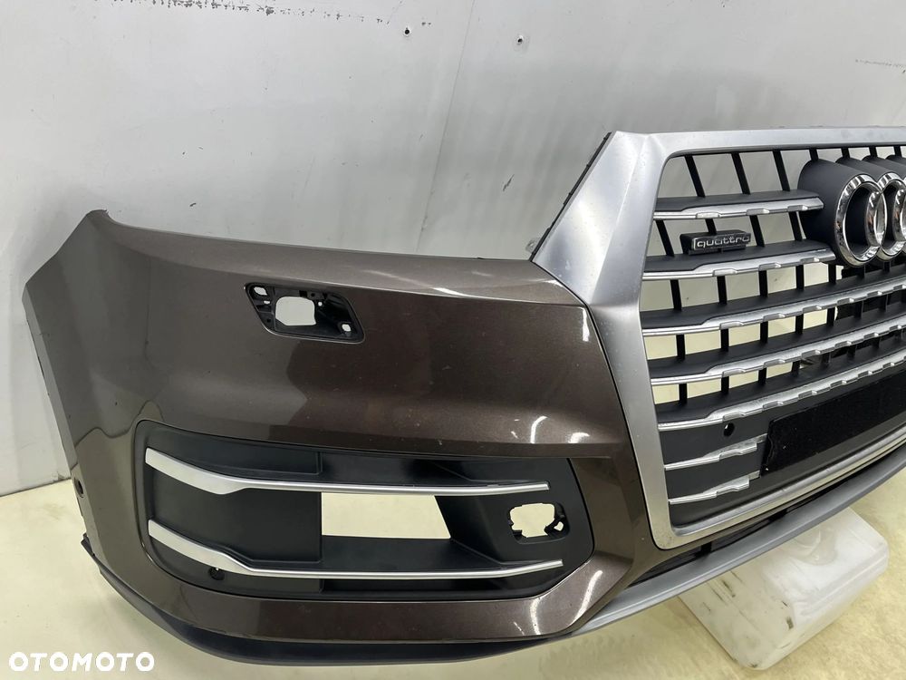 Zderzak przedni Audi Q7 2 II 15-19r. przód 6XPDC spryski 4M0807437L - 3