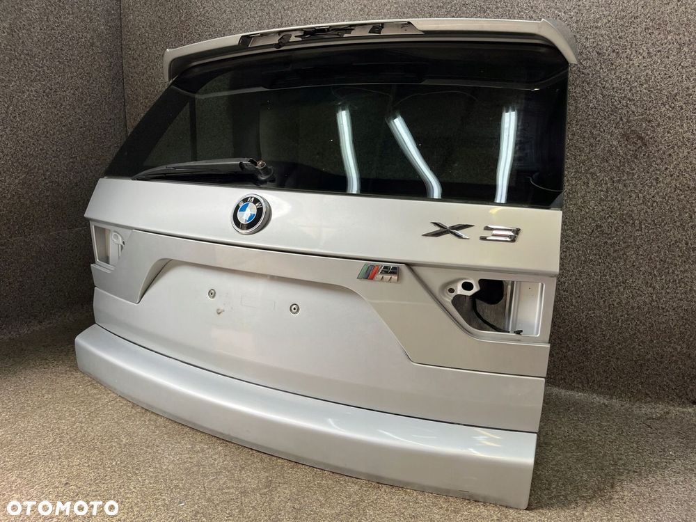Klapa bagaznika szyba listwa tyl BMW E83 X3 LIFT 354/7 TITANSILBER Mpakiet - 3