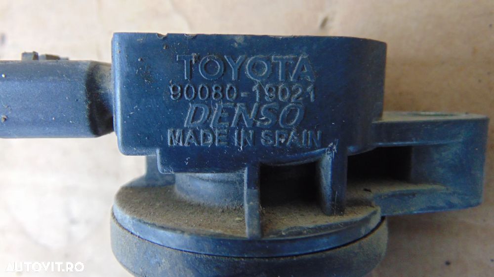 Set Bobine inductie Toyota Yaris motor 1.3 benzina an 2005-2010 cod 90080-19021 - 3