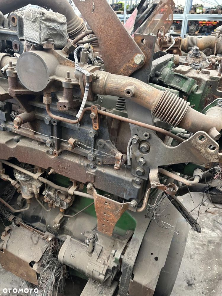 John Deere 6135RW405 Silnik Słupek Blok Kolektor Miska Olejowa Wał Koło Zamachowe Obudowa CZĘŚCI - 6