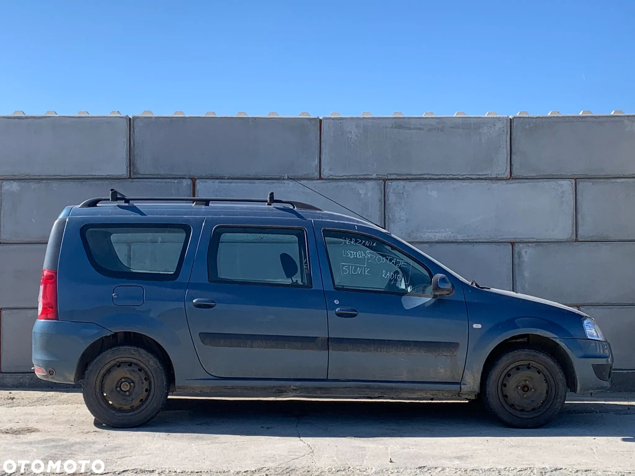 DACIA LOGAN *SAMOCHÓD NA CZĘŚCI* 175 MASKA LAMPA DRZWI LUSTERKO ZDERZAK GRILL BŁOTNIK KLAPA BELKA PRAWE LEWE PRZÓD TYŁ - 1