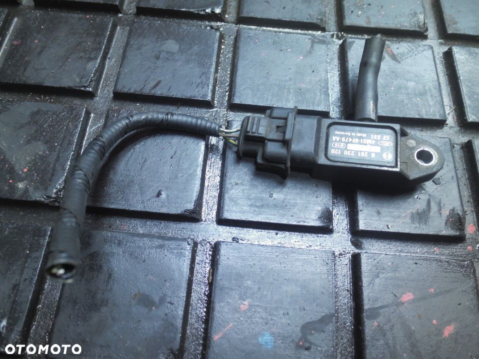 CZUJNIK CIŚNIENIA MONDEO MK4 1.8 TDCI 0261230120 + WTYCZKA INSTALACJA - 1