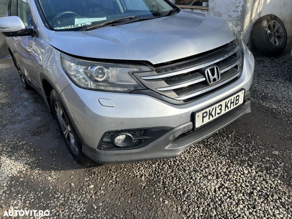 Bara fata Honda CR - V IV 2012 - 2018 GRI (1201) model cu spalatoare far - 3
