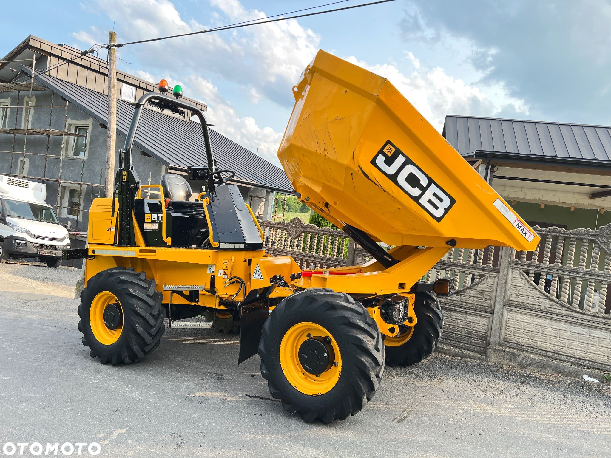 JCB 6T-1 ST * Wozidło Budowlane Obrotowe JCB 6 Ton * JAK NOWE * 1050 Godzin * - 1