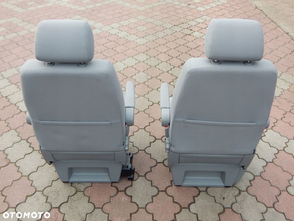 vw t5 t6 multivan fotel kierowcy pasażera prawy lewy przód komplet - 7