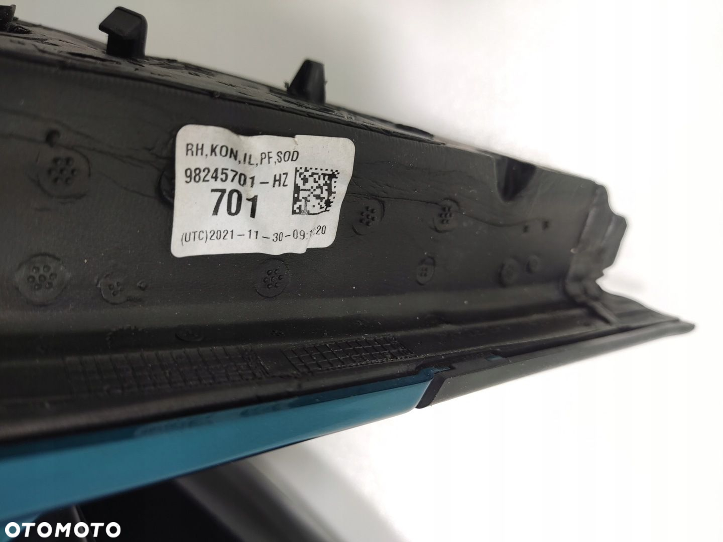LUSTERKO PRAWE ELEKTRYCZNE CITROEN DS 3 DS3 CROSSBACK 2019-22 10  2 KABLE - 7