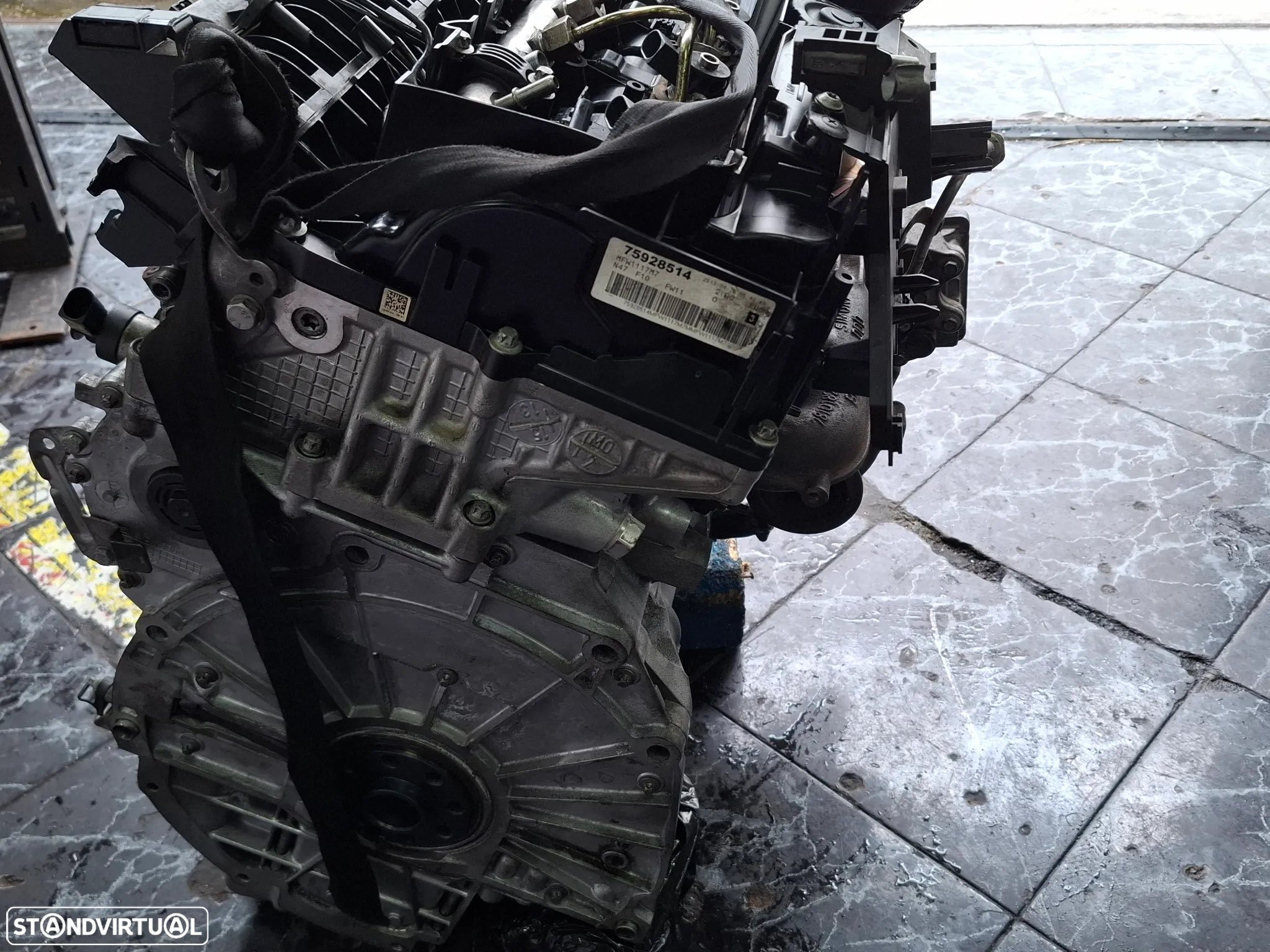 Motor Bmw n47d20c serie 2 184 cv - 4